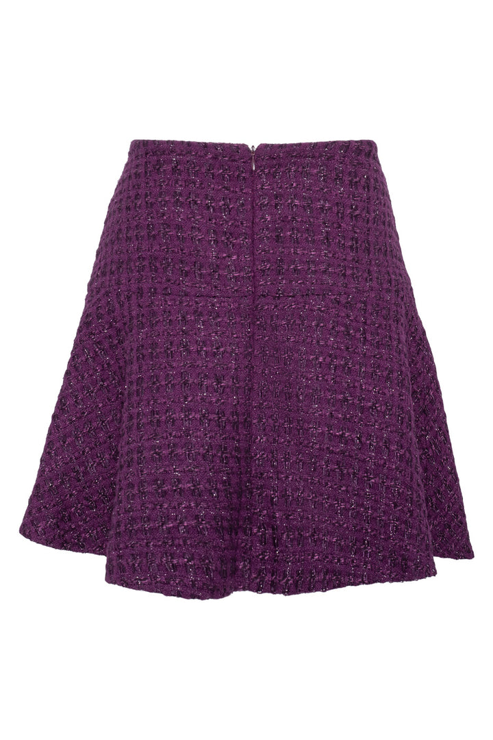 Maven Mini Skirt Burgundy