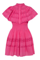 Mary Mini Dress Hot Pink