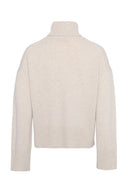 Megan Wool Turtleneck Beige