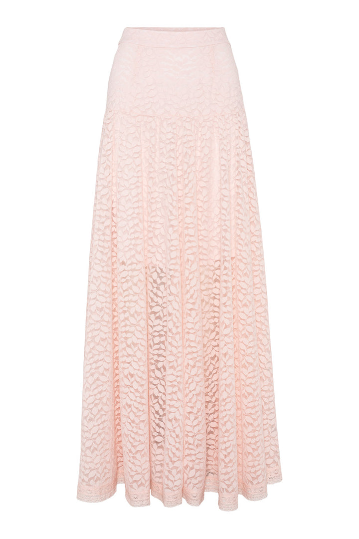 Melissa Maxi Skirt Light Pink Lace