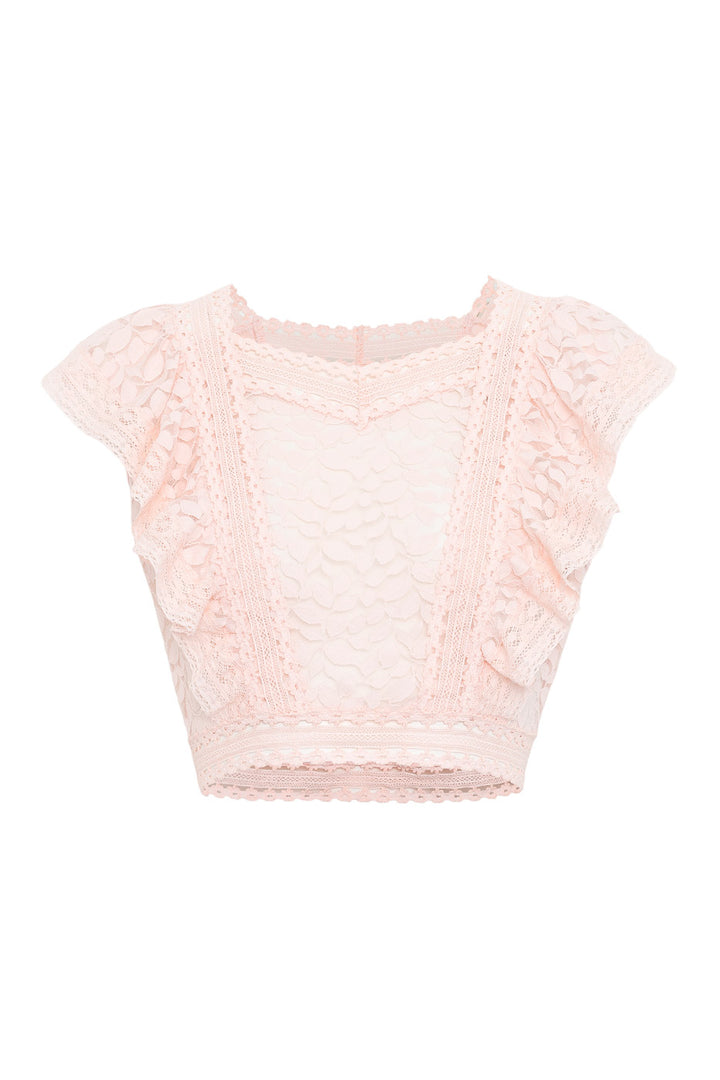 Melissa Top Light Pink Lace