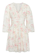Millie Mini Dress Rose Reverie - Classic Floral V-Neck Dress | Love Lolina LOVE LOLINA Millie Mini Dress Rose Reverie - Classic Floral V-Neck Dress | Love Lolina LOVE LOLINA