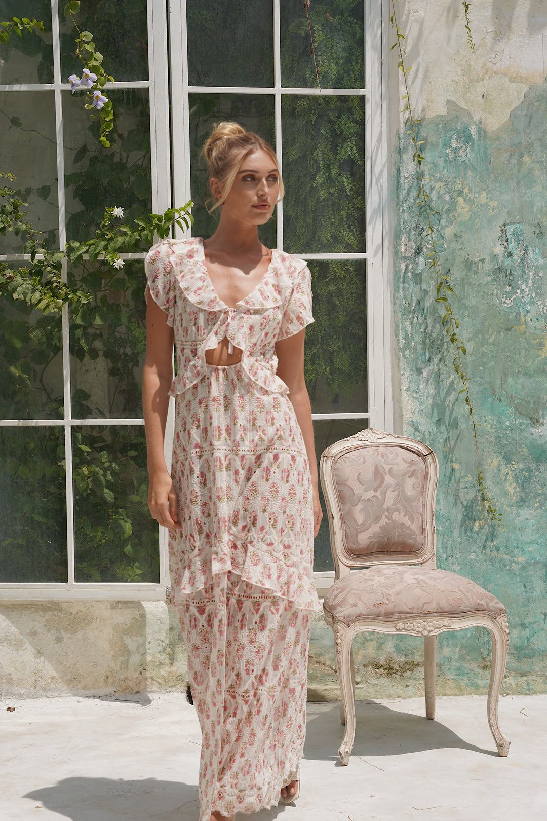 Jasmine Maxi Dress Pink Lily