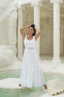 Rosa Maxi Dress White