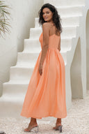 Bernadotte Midi Dress Apricot