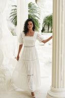 Nixie Maxi Dress White