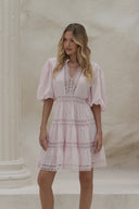 Lolana Mini Dress Light Pink