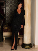 Roxanna Maxi Dress Black