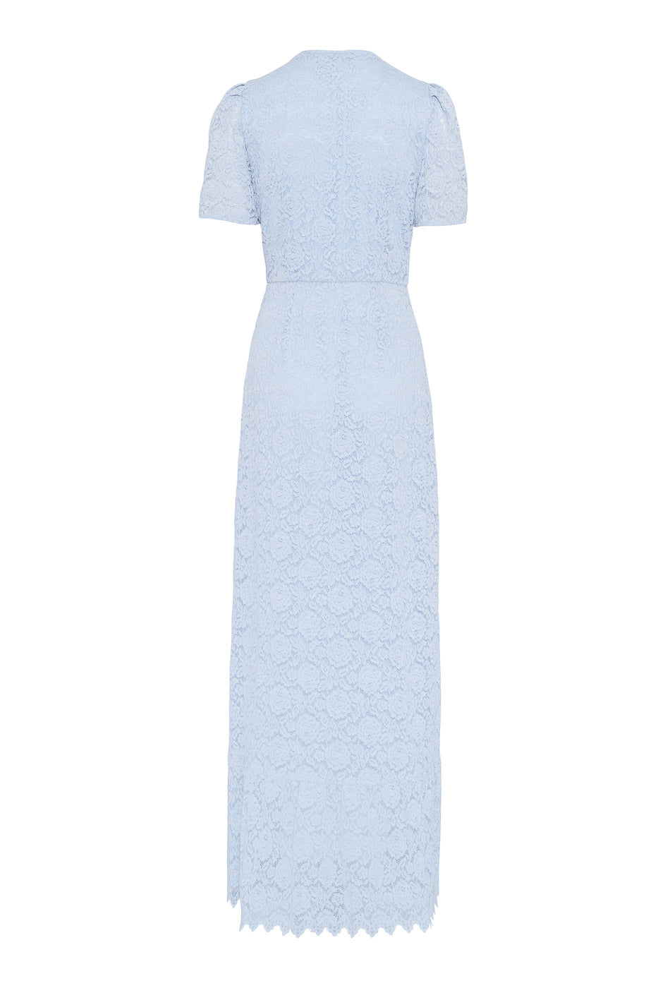 pale blue lace dress Stassie Maxi Dress Summerlace Sky - Light Blue Lace Maxi Dress