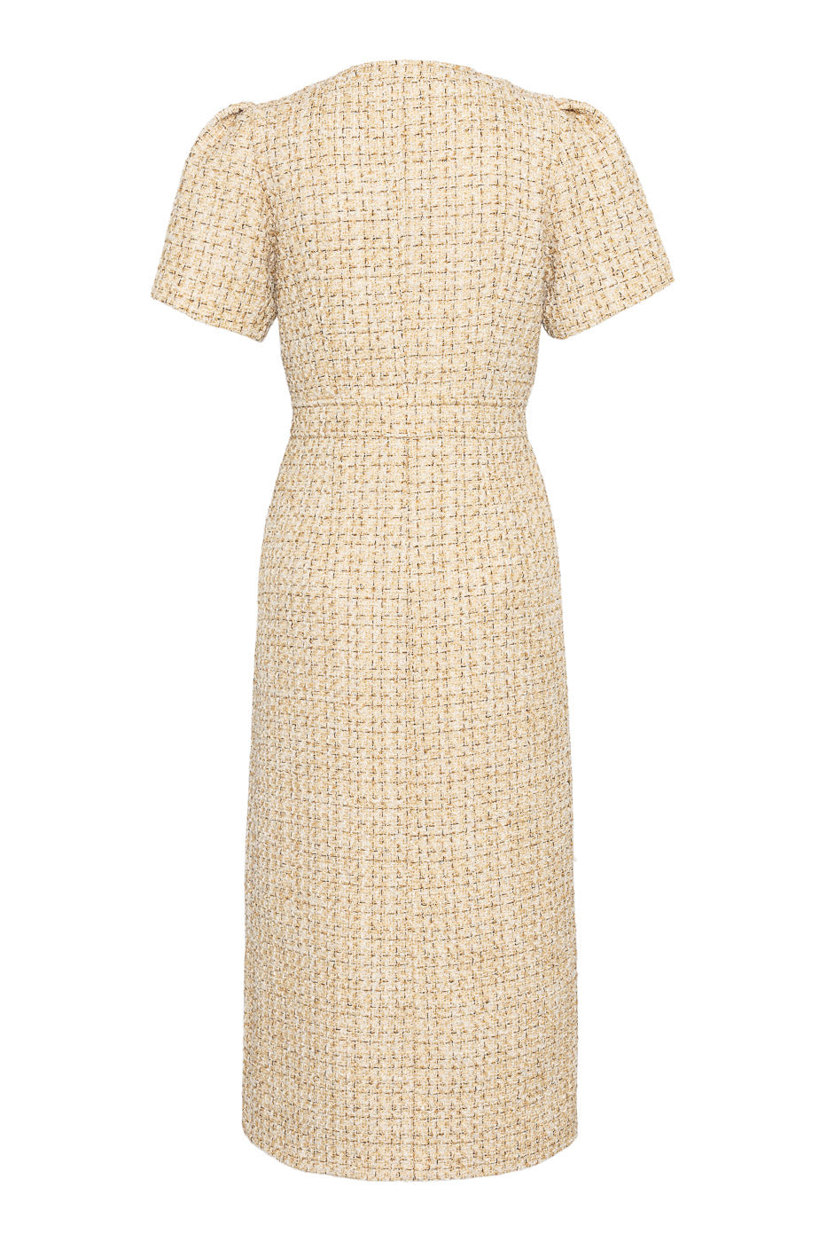 Stassie Midi Dress Gold