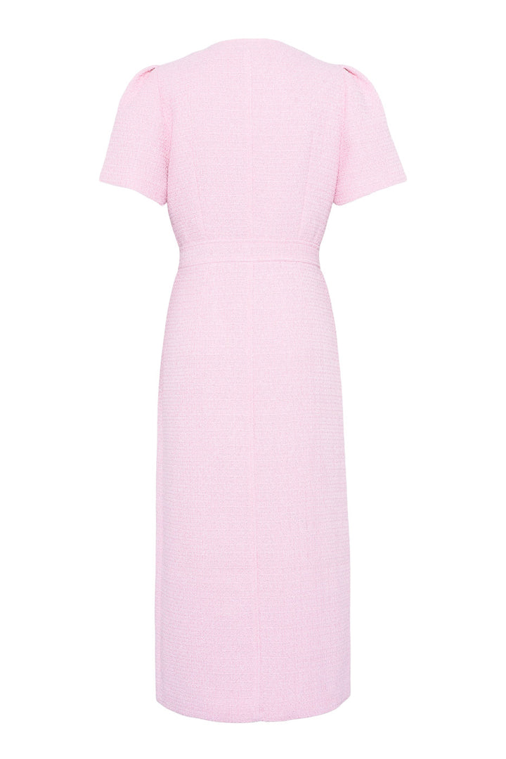 Stassie Midi Dress Pink