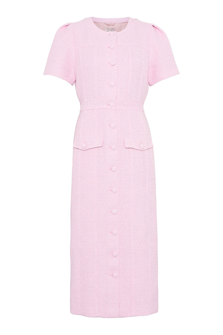 Stassie Midi Dress Pink