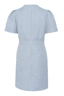 Chic tweed dress made for casual wear.
