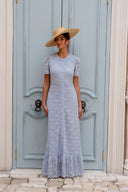 Stassie Maxi Dress Summerlace Sky