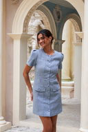 Stassie Mini Dress Blue