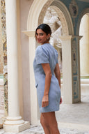 Stassie Mini Dress Blue