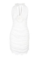 Trinny Mini Dress White Lace
