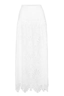 Vanina Maxi Skirt White