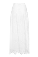 Vanina Maxi Skirt White