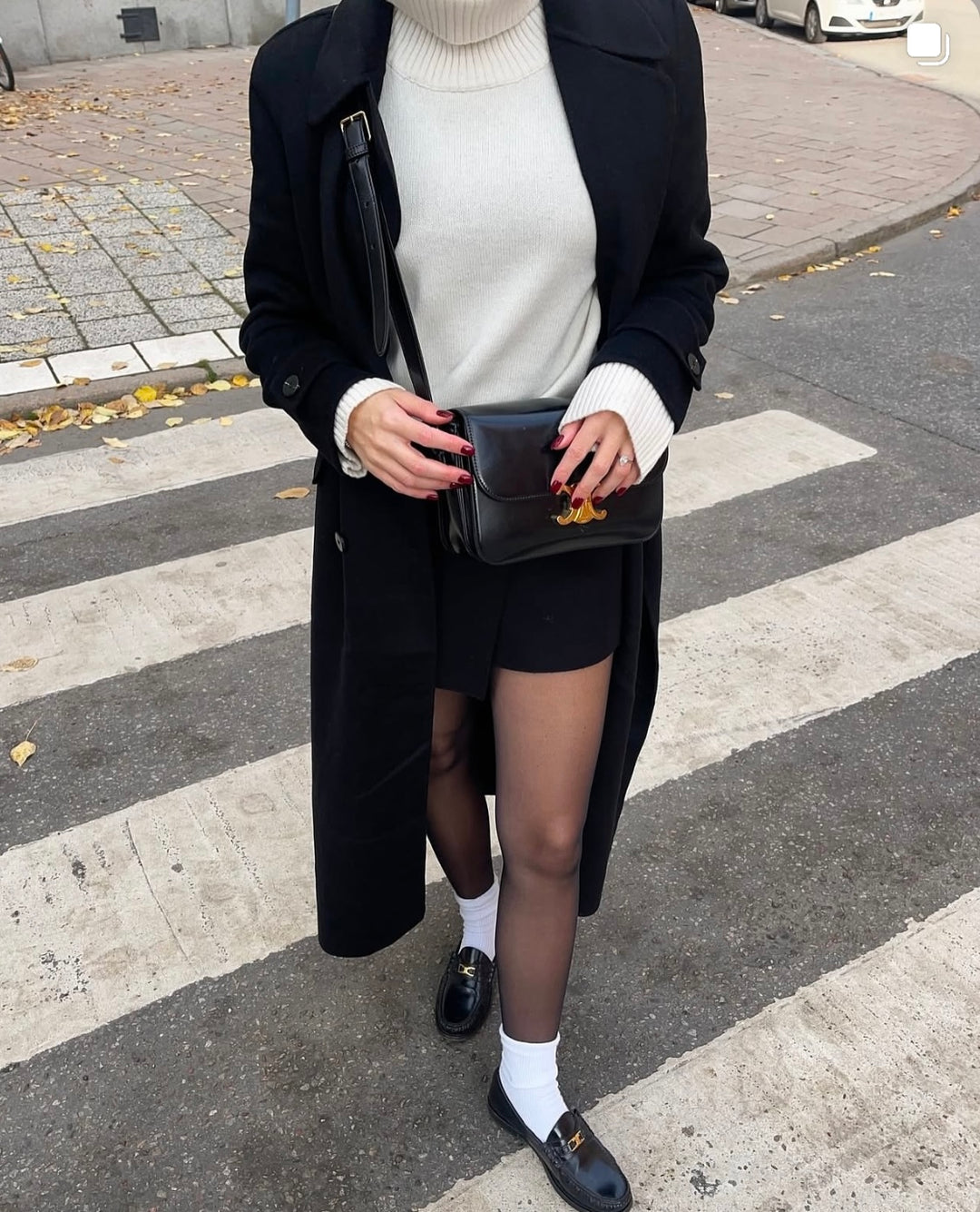 Megan Turtleneck White