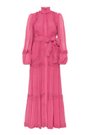 Violetta Maxi Dress Hot Pink