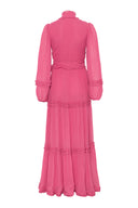 Violetta Maxi Dress Hot Pink