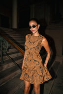 Kajsa Mini Dress Brown