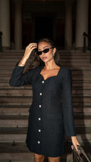 Lilo Mini Dress Black