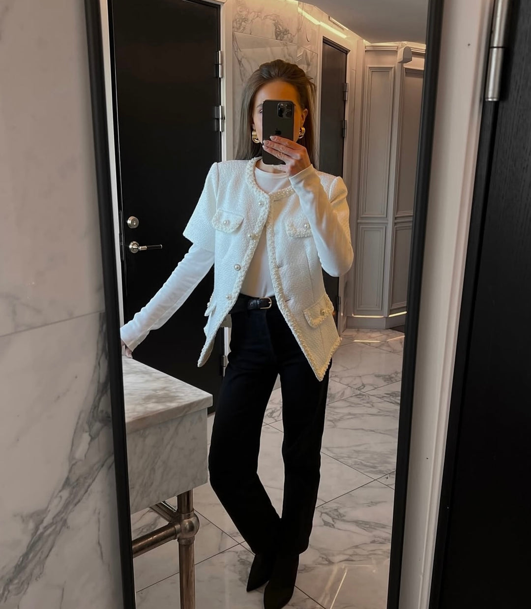 Abbot Top White