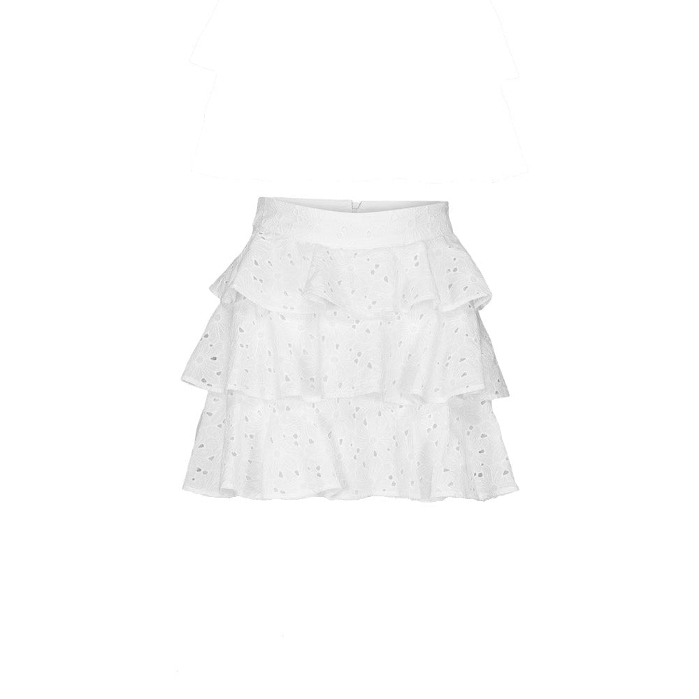 Angel Mini Skirt White