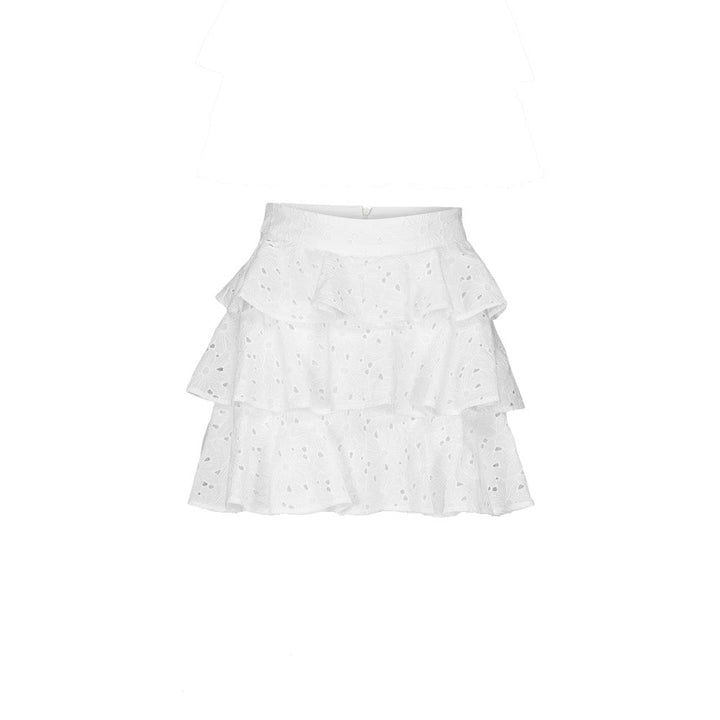 Angel Mini Skirt White