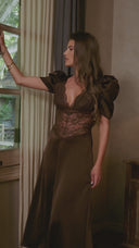Francis Midi Dress Espresso