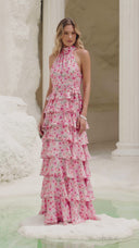 Angel Maxi Dress Garden Serenade