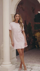 Tilly Mini Dress Light Pink