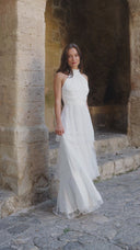 Angel Maxi Dress White Lace