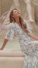 Celina Maxi Dress Blue Whisper