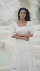 Nixie Maxi Dress White