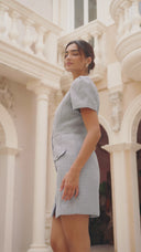 Stassie Mini Dress Blue