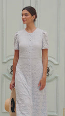 Stassie Maxi Dress Summerlace Sky