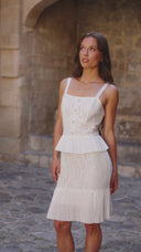 Juniper Mini Dress White Lace