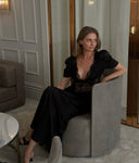 Francis Midi Dress Black