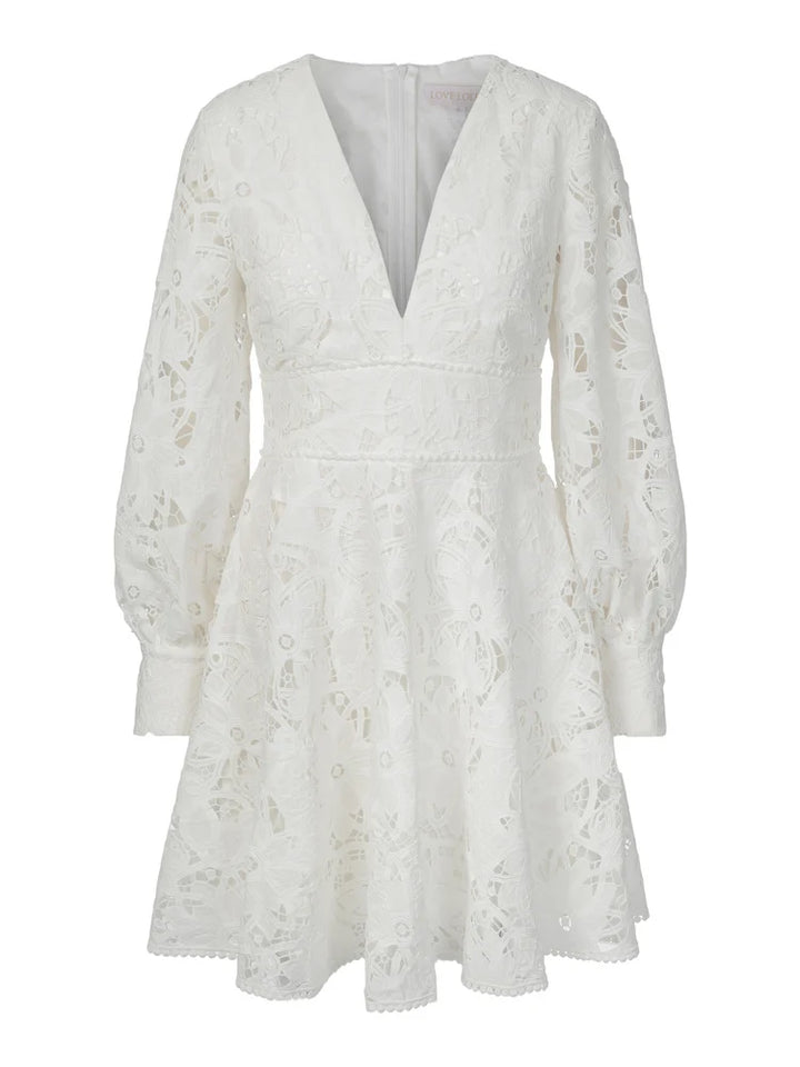 Freya Dress White