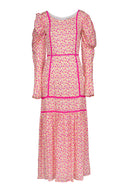 Gizelle Maxi Dress Peachy Pink