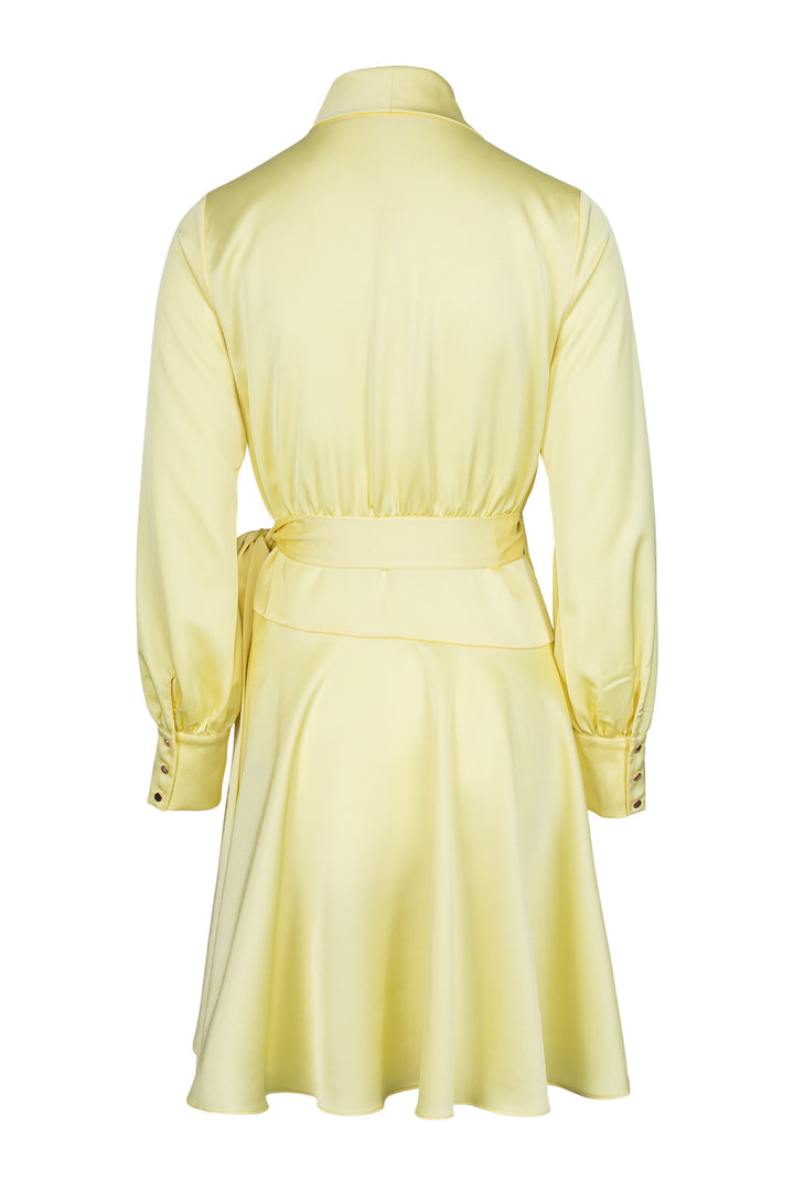 Iza Mini Dress Lemon