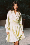 Iza Mini Dress Lemon