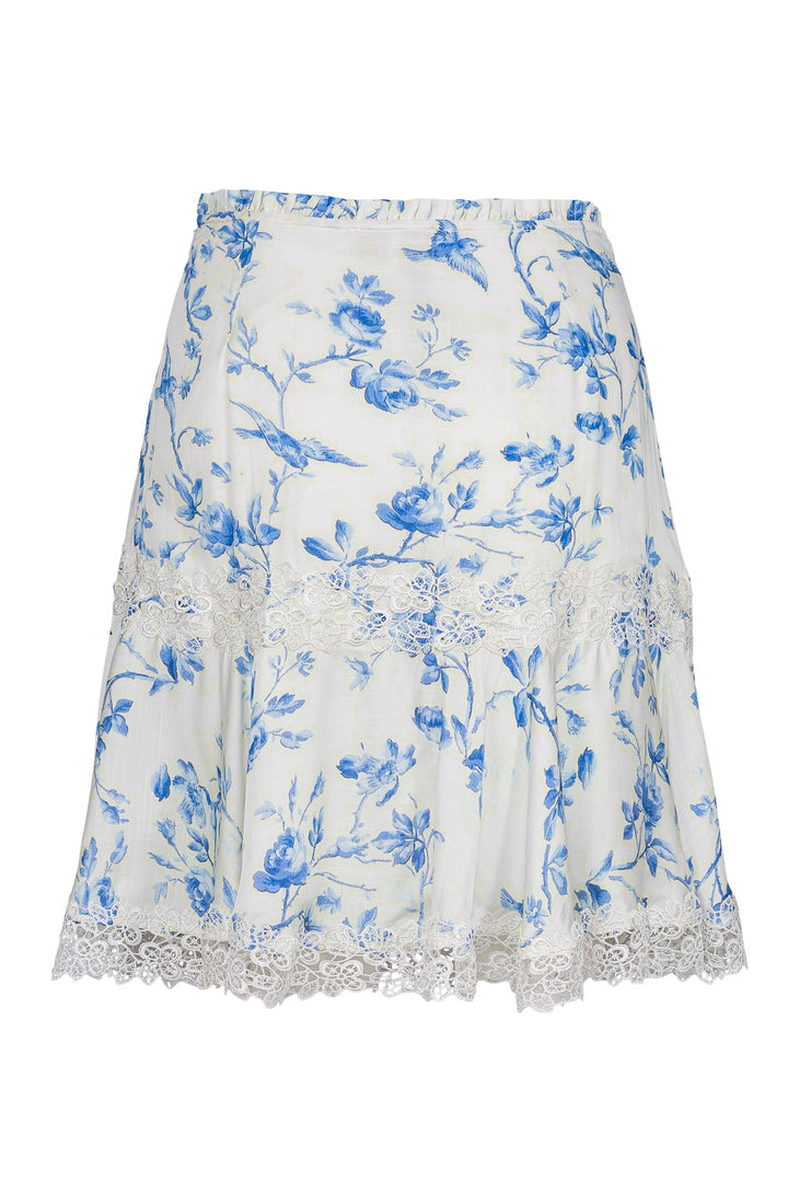 Willow Skirt Blue Garden