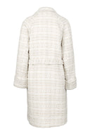 Marlow Coat White Boucle